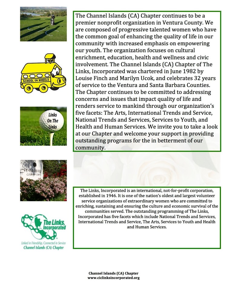 Links Golf Event Flyer